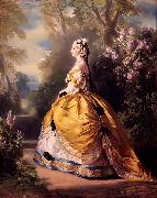 Franz Xaver Winterhalter Empress Eugeie oil painting reproduction